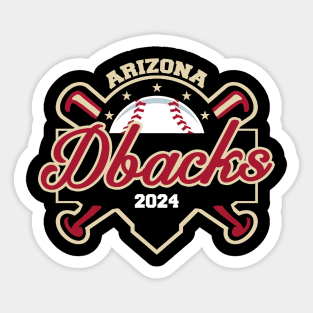 Diamondbacks Baseball Sticker